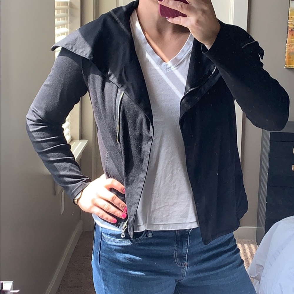 Armani Exchange zip up sweater